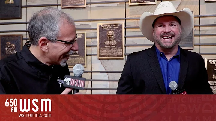 Garth Brooks at the 2018 Country Music Hall of Fame Induction | Convos With Charlie | WSM Radio