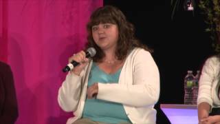Gold Mastermind Client Kelly Azevedo at Get More Clients Workshop