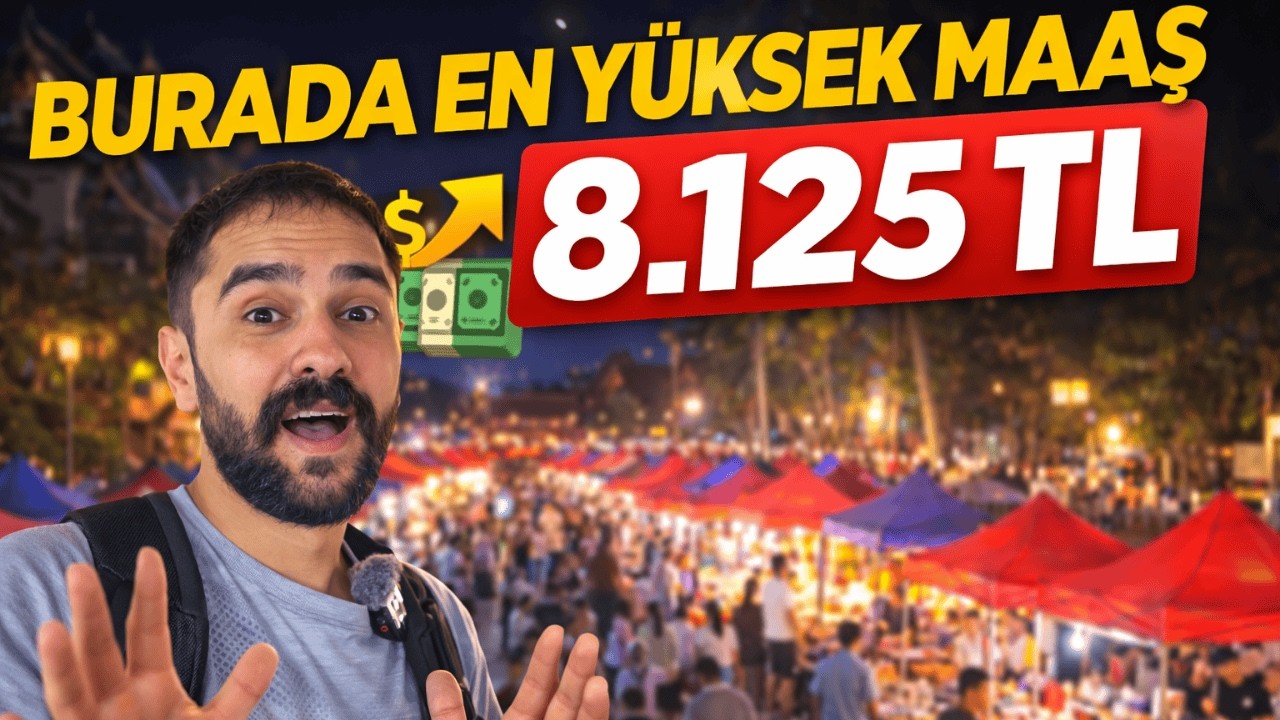 LUANG PRABANG GECE PAZARI VE MAAŞLAR - BÖLÜM 47/VLOG