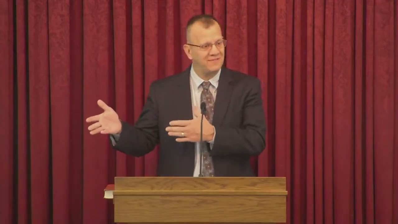 Pastor Peter Dietsch Preaches from Isaiah 8:9-22 -- A Gloomy Sanctuary