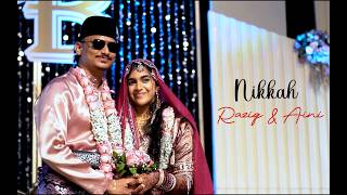 RAZIQ & AINI || MALAYSIAN WEDDING|| Nikkah Highlight || AVF MAKING MEMORIES ||ARAFATH VIDEO FILMING