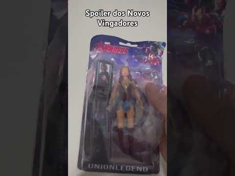 Se não gosta de Spoiler fecha agora, brinquedo olicinal mostra o futuro dos Vingadores em um crossov