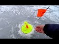 Лёд тает! Рыбалка на жерлицы в траве! Ловля щуки со льда! Зимняя рыбалка 2020-2021!