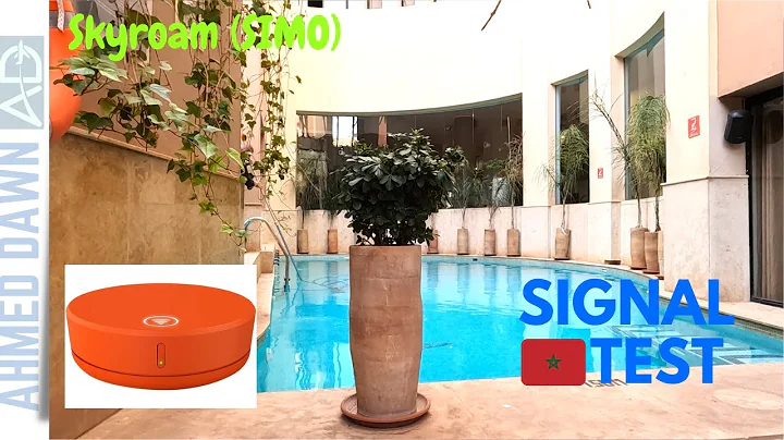 Skyroam (SIMO) Solis Lite Signal Test In Marrakech (Morocco)  | Global Portable Wi-Fi Hotspot