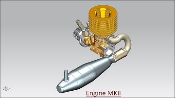 Engine MKII (Volume-2) Siemens NX Tutorial