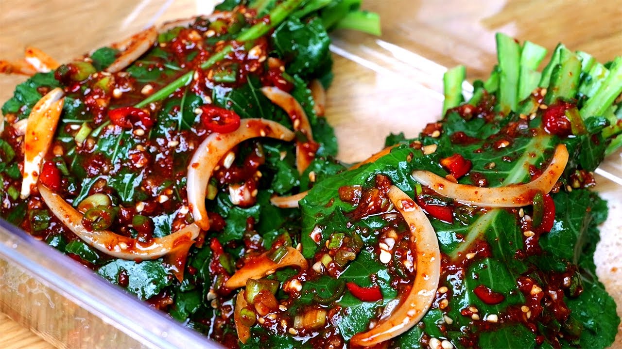 칼슘이 시금치보다 6배! 이걸로 김치를 담그세요