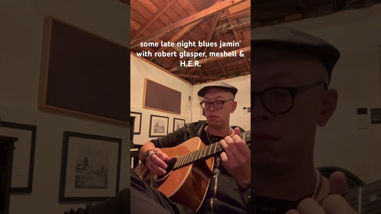 some late night blues jamin&rsquo; with robert glasper, meshell and H.E.R. #chithanhberlin #musicproducer