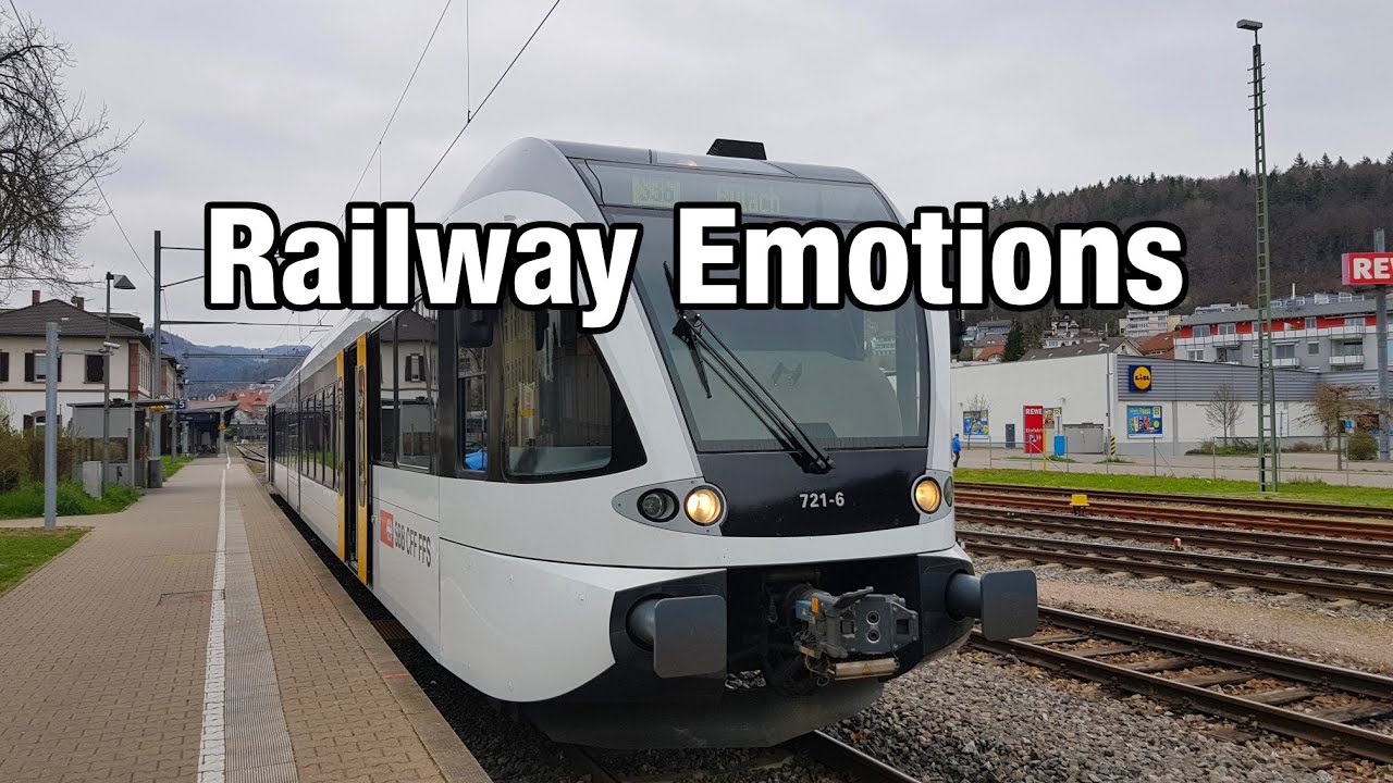 🚆 Cab ride on a regional train into Germany (Switzerland Thurbo S36