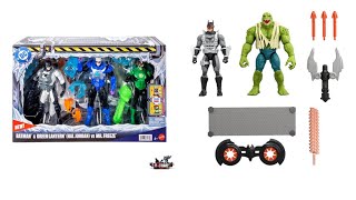 New Mattel DC Core Batman vs Killer Croc 2-Pack & Batman Green Lantern vs Mr. Freeze 3-Pack reveals 