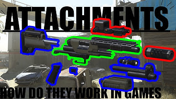 How Weapon Attachments Work In Video Games