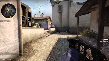 CS:GO de_inferno trick | smoke i flash na bananie (anakondaTV)