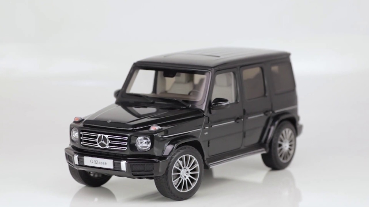 Масштабная модель Гелендвагена - 1/18 Mercedes-Benz G-Class 2018 W463 II(Новый Гелик)