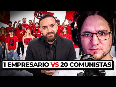 1 EMPRESARIO VS 20 COMUNISTAS | Reacción
