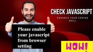 checkJavascript How to check javascript javascript javascript enable or not check test noscript tag
