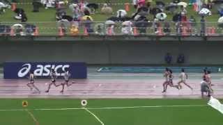 2014日本選手権女子800m決勝 大森郁香2.05.05 Fumika Omori1st
