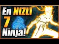 En Hızlı Naruto Karakterleri! | 7 Naruto Karakteri HIZ Sıralaması! | Naruto Shippuden Türkçe