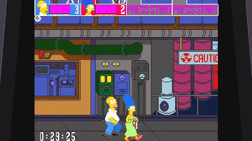 The Simpsons Arcade Game -- Co-op Part 4: Series Finale