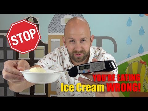 Como comer Ice Cream corretamente