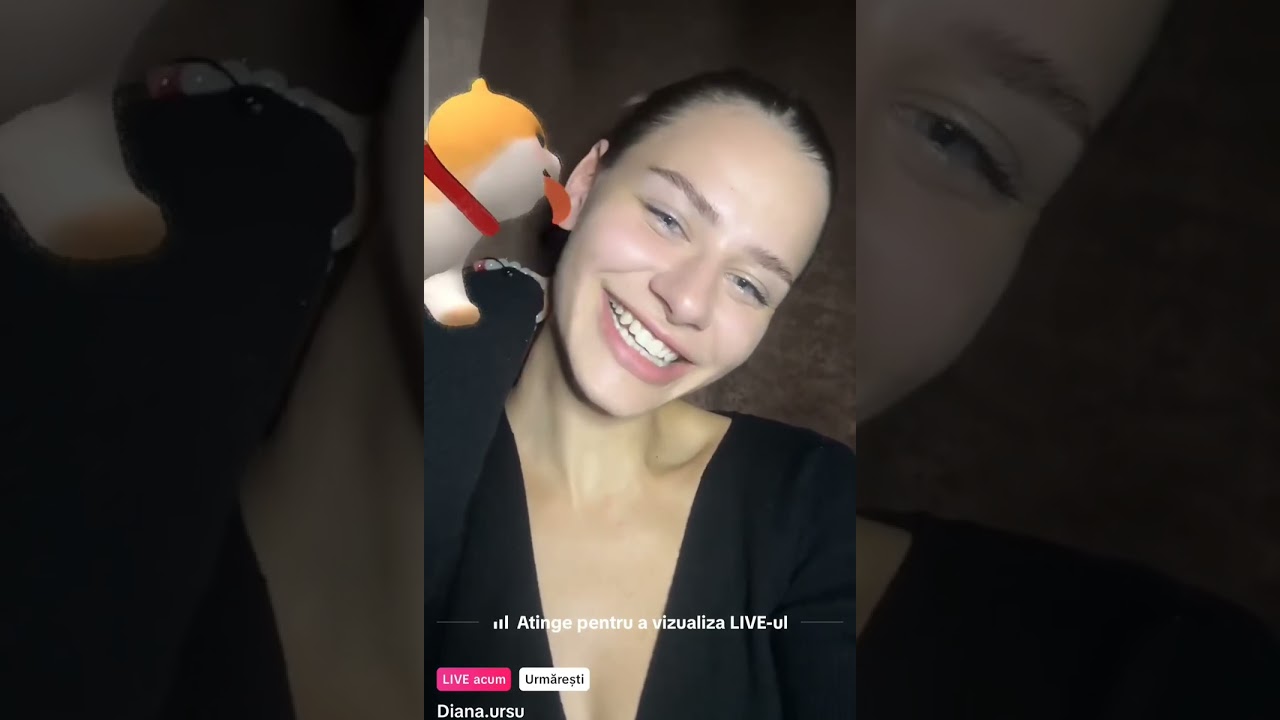 Diana - de vorba cu fanii  - spune ca va intra mai rar pe TikTok
