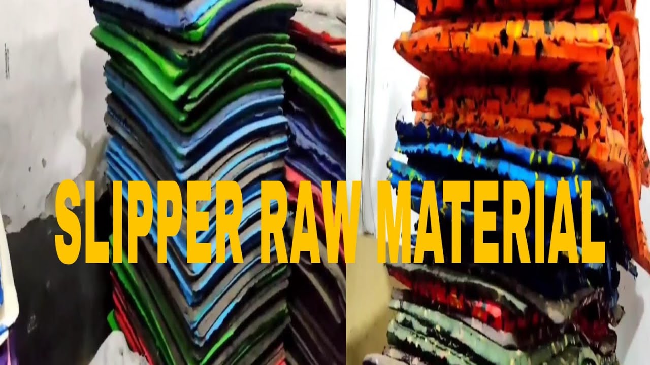 Slipper Sheets | Raw material | Chappal making Business | Hawai Sheets and Straps