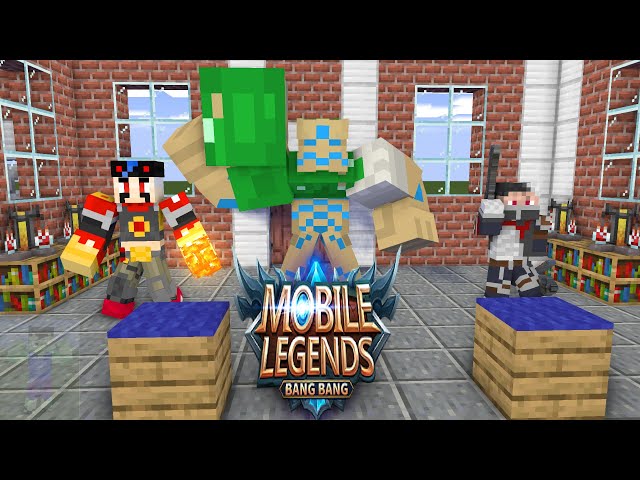 MONSTER SCHOOL VS MOBILE LEGENDS - MINECRAFT LEGENDS - Minecraft Animation  - BiliBili