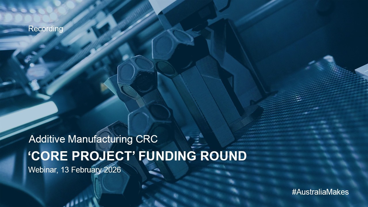 Webinar: 'Core Project' Funding Round