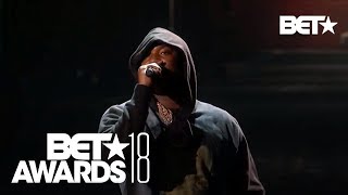 'Stay Woke'! Meek Mill & Miguel In An Emotional Police Brutality Live Performance | BET Awards 2018