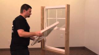 How to Replace the Sash on a Vinyl Window with a Tilt Sash