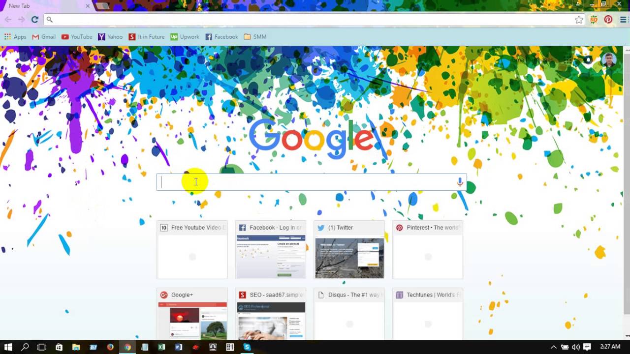 How to Add Themes on Google Homepage in Google Chrome ...