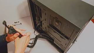 Cooler Master Masterbox Mb600L Setup With Odd Window Blackgunmetal Trim