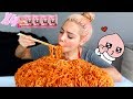 NEW CARBO FIRE NOODLE (LIMITED EDITION) 먹방 MUKBANG & HOTDOG