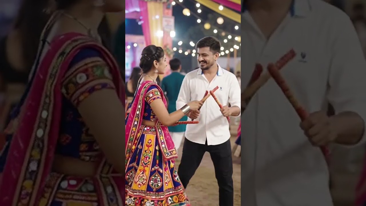 dandiya ke bahane aa jana #viral #romantic #video