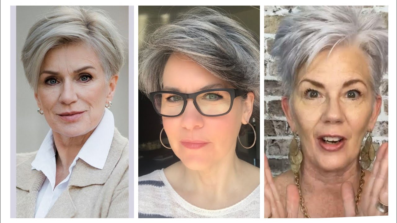 45 Best Low Maintenance Haircuts for Women Over 50 With Thin Hair Look  Fuller - YouTube