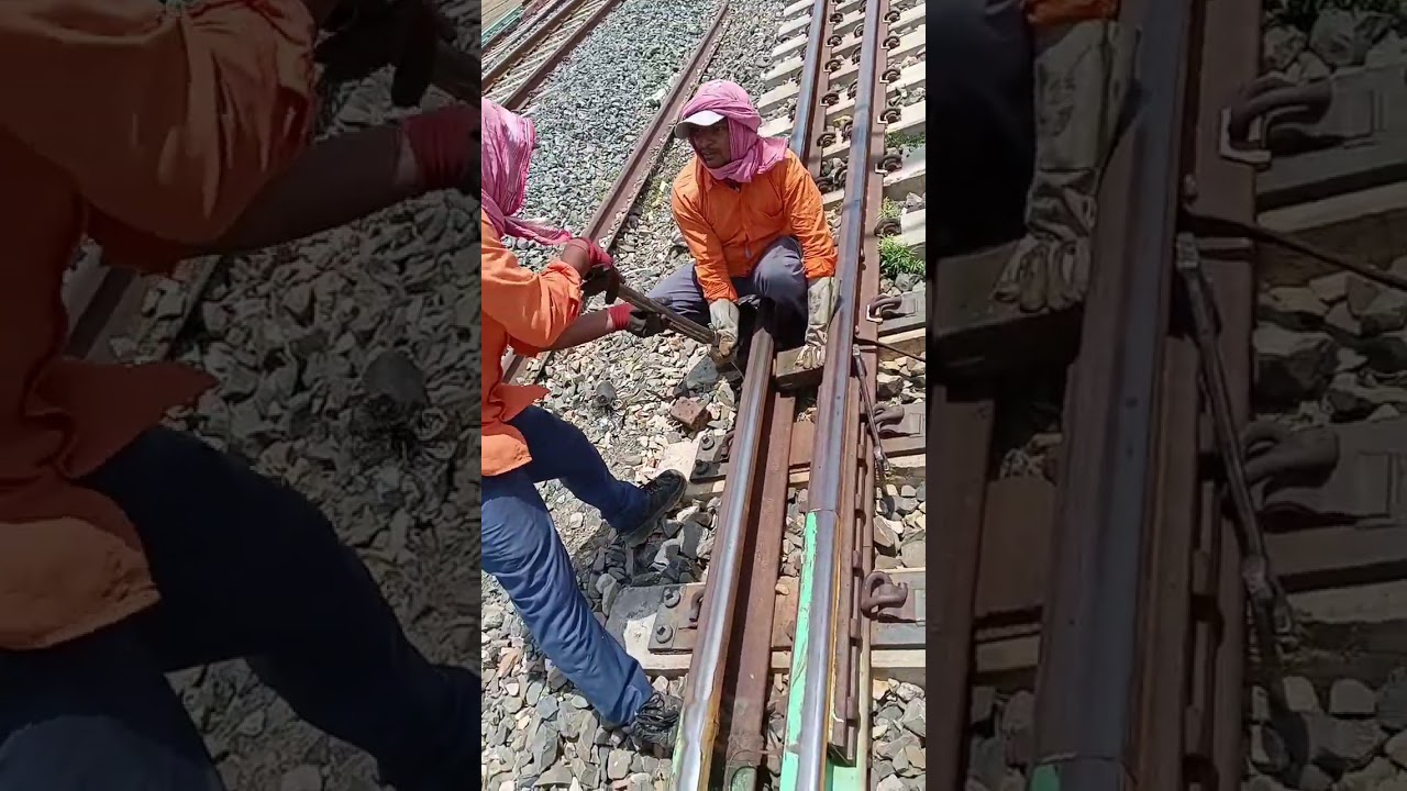 Railway Trackman Hard duty & risky work