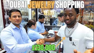 £130,000 JEWELRY SHOPPING IN DUBAI | E3 TRAVEL SERIES | DIAMOND HUNTING & GOLD SOUK