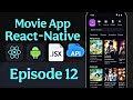 React Native Movie App Tutorial For Beginners – Episode 12: Create Anime UI | Zero to Build
