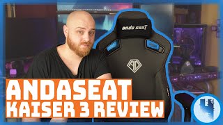 Andaseat Kaiser 3 Gaming Chair with MagSwap Technology - Assembly & Review (2022)