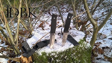 Fallkniven F1 Pro Vs F1 VG10: Feathersticking and Batonning