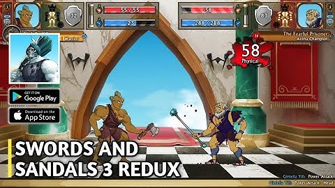 Swords and Sandals 3 Redux Gameplay「Android, iOS」