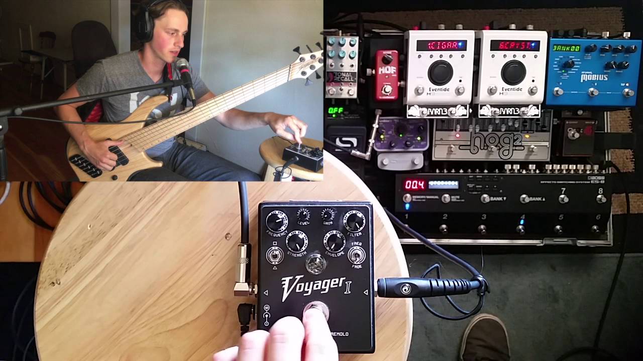 Spaceman Voyager 1 Tremolo Demo (bass effects demo)