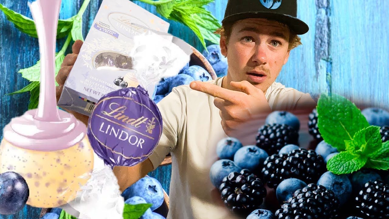 NEW LINDT CHOCOLATES! Blueberries 🫐 AND WHITE CHOCOLATE CREAM! Worth
