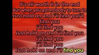 Lecrae - I'll Find You ft. Tori Kelly (karaoke) (watermark removed Chad Couger)