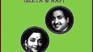 YAHAN HUM WAHAN TUM ... SINGERS, MOHD RAFI & GEETA DUTT ... SRIMATI 420 (1956)