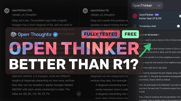 OpenThinker (Fully Tested): This NEW REASONING MODEL is QUITE CRAZY!
