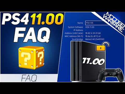 PS4 11.00 Jailbreak FAQ - YouTube