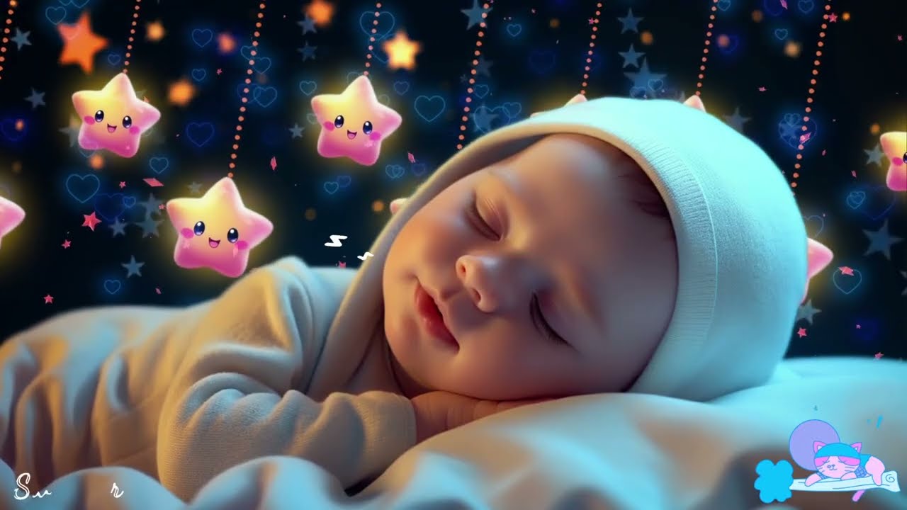 Fall Asleep in 3 Minutes 💤 Mozart & Brahms Lullabies | Soothing Baby Sleep Music