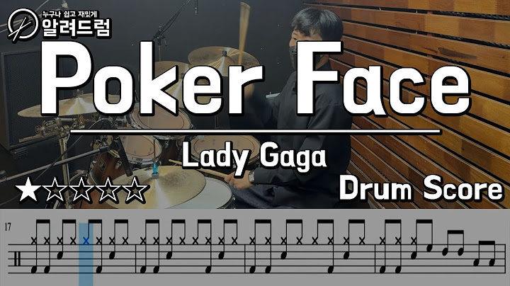 Poker Face Drums version - Drums performance video thumbnail