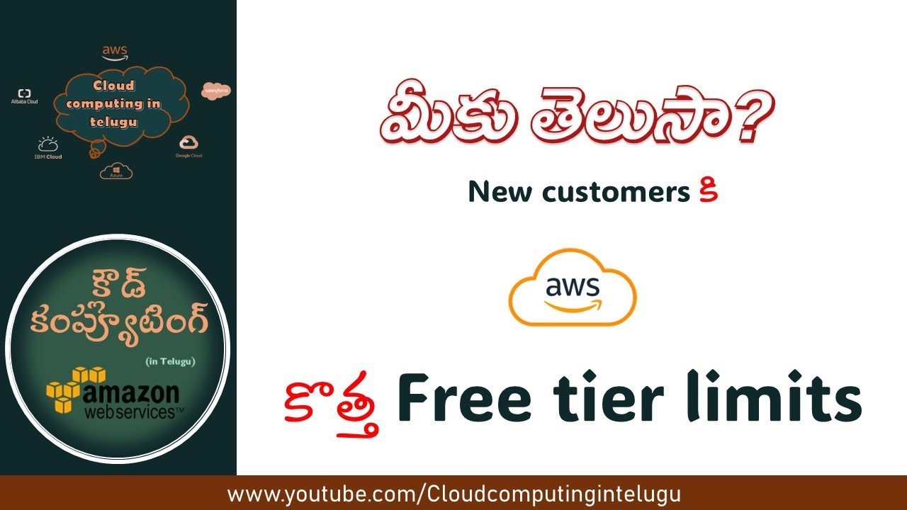 Day11 | AWS account free tier changes | Part1 | AWS | Cloud Computing In Telugu