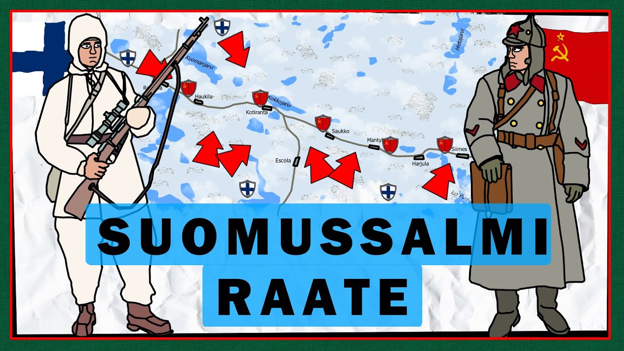 Bitwa pod Suomussalmi - Raate 1939-1940 🇫🇮 ⚔️
