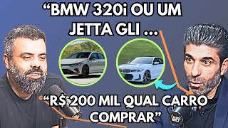 JETTA OU BMW 320i QUAL CHEGA MELHOR E CHAMA MAIS ATENÇÃO?FT TIAGO TCAR 